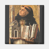 Saint Thomas Aquinas Doctor of Truth Magnet (Vorne)