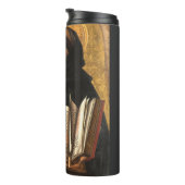 Saint Thomas Aquinas Doctor of Truth Thermosbecher (Nach rechts gedreht)