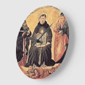 Saint Thomas Aquinas Große Wanduhr (Winkel)