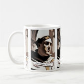 Saint Thomas Aquinas Kaffeetasse (Links)