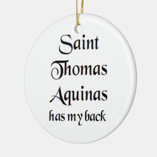 saint thomas aquinas keramik ornament (Links)