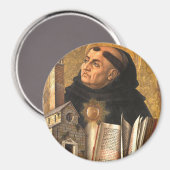 Saint Thomas Aquinas Magnet (Vorderseite/Rückseite)