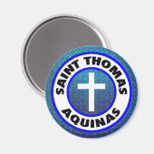 Saint Thomas Aquinas Magnet (Vorderseite/Rückseite)
