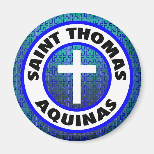 Saint Thomas Aquinas Magnet (Vorne)