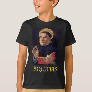 Saint Thomas Aquinas Malerei katholisch T-Shirt