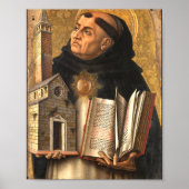 Saint Thomas Aquinas Poster (Vorne)