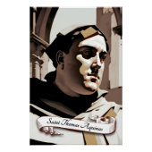 Saint Thomas Aquinas Poster (Vorderseite)