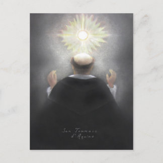 Saint Thomas Aquinas Postkarte
