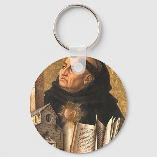 Saint Thomas Aquinas Schlüsselanhänger (Vorderseite)