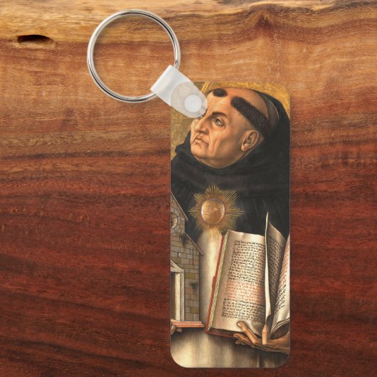 Saint Thomas Aquinas Schlüsselanhänger (Vorderseite)