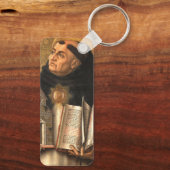 Saint Thomas Aquinas Schlüsselanhänger (Rückseite)