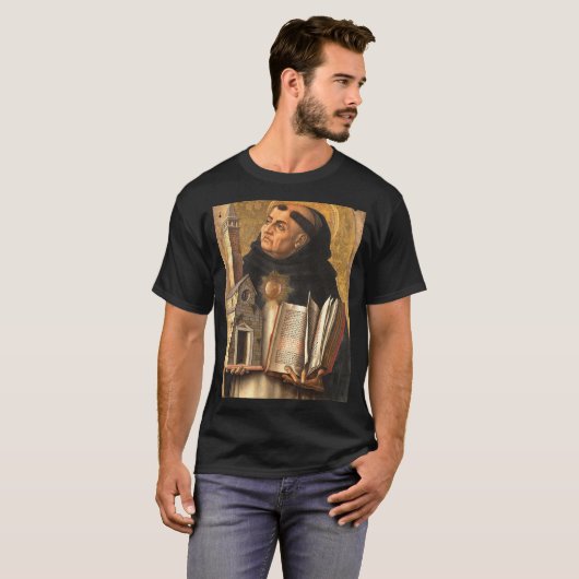 Saint Thomas Aquinas T-Shirt (Vorne ganz)