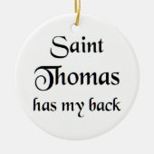 saint thomas coffee mug keramik ornament (Vorne)