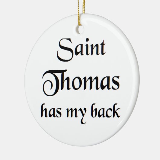 saint thomas coffee mug keramik ornament (Links)