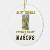 SAINT THOMAS KERAMIK ORNAMENT (Links)