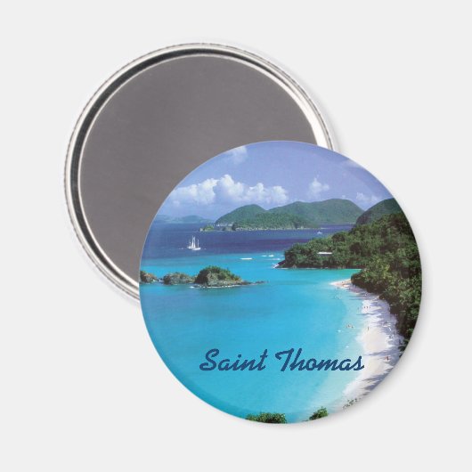 Saint Thomas magnet (Vorderseite/Rückseite)