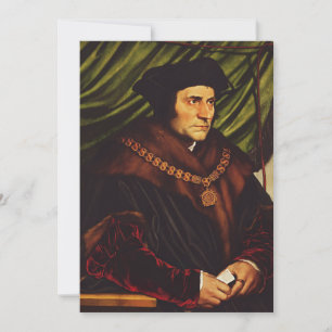 Saint Thomas More Dankeskarte
