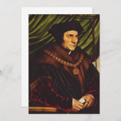 Saint Thomas More Einladung (Vorne/Hinten)