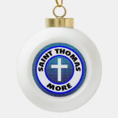 Saint Thomas More Keramik Kugel-Ornament (Vorderseite)