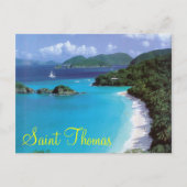 Saint Thomas Postcard Postkarte (Vorderseite)