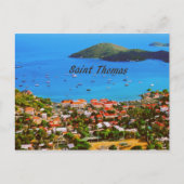 Saint Thomas U.S.V.I. Postkarte (Vorderseite)