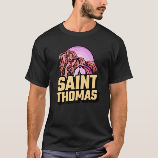 Saint Thomas US Virgin Islands Premium T-Shirt (Vorderseite)