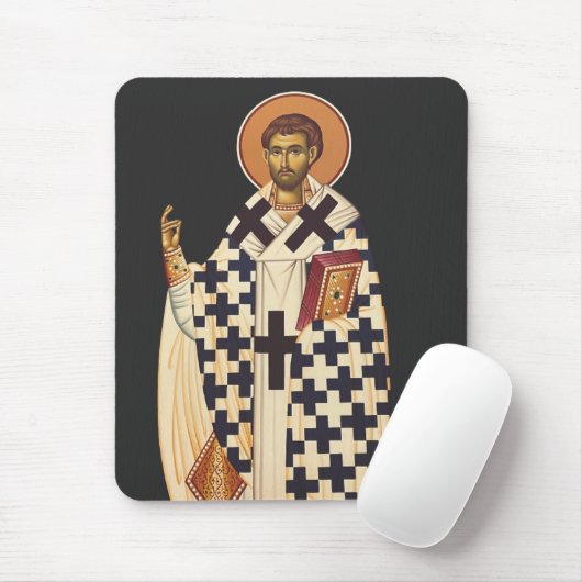 Saint Timothy der erste Christliche Bischof von Ep Mousepad (Mit Mouse)