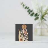 Saint Timothy der erste Christliche Bischof von Ep Quadratische Visitenkarte (Stehend Vorderseite)