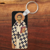 Saint Timothy der erste Christliche Bischof von Ep Schlüsselanhänger (Rückseite)