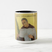 Saint Titus Brandsma Carmelite Heilige Priester Ta Tasse (Zentrum)