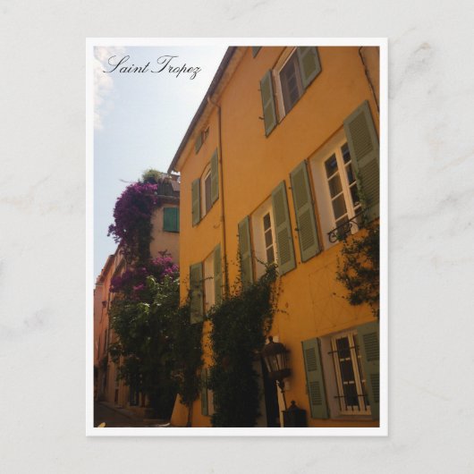 Saint-Tropez Bldg Postkarte (Vorderseite)