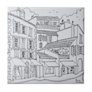 Saint-Tropez Einkaufen Französische Riviera, Fra Fliese