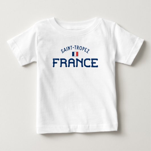 Saint-Tropez Frankreich gestört Baby T-shirt (Vorderseite)