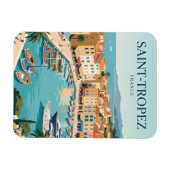 Saint-Tropez Frankreich Magnet (Horizontal)