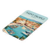 Saint-Tropez Frankreich Magnet (Linke Seite)