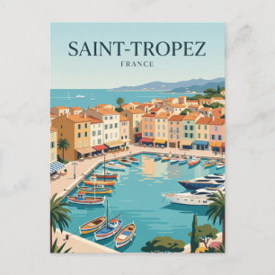 Saint-Tropez Frankreich Postkarte