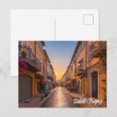 Saint-Tropez Frankreich Reise Postkarte (Vorne/Hinten)