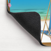 Saint-Tropez Frankreich Reiseplakat Mousepad (Ecke)