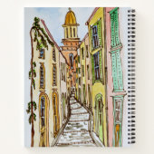 Saint-Tropez Gebäude | Französische Riviera, Frank Notizblock (Rückseite)