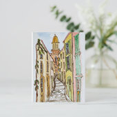 Saint-Tropez Gebäude | Französische Riviera, Frank Postkarte (Stehend Vorderseite)