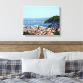 Saint Tropez Leinwand (Insitu (Schlafzimmer))