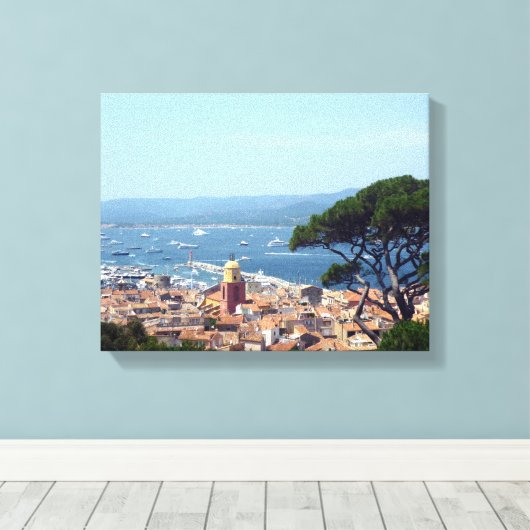 Saint Tropez Leinwand (Insitu (Holzboden))