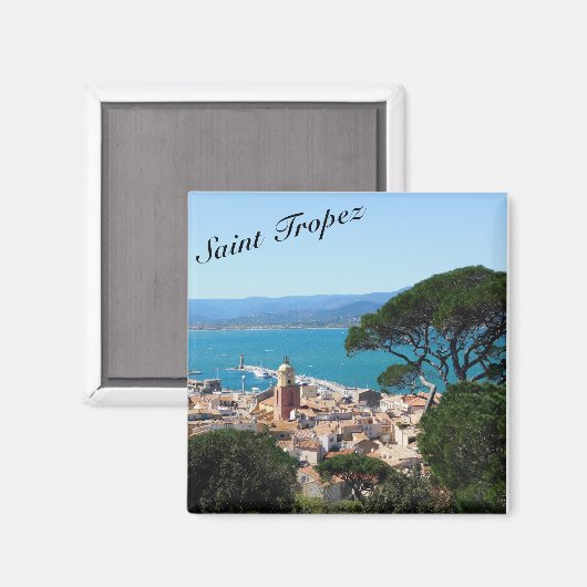 Saint Tropez Magnet (Vorderseite/Rückseite)