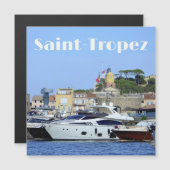 Saint-Tropez Magnetkarte (Vorne/Hinten)