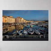Saint Tropez Port, Blue Coast, Frankreich Poster (Vorne)