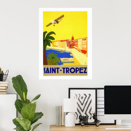 Saint Tropez Poster (Heimbüro)