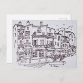 Saint-Tropez Shops | Französische Riviera, Frankre Postkarte (Vorne/Hinten)