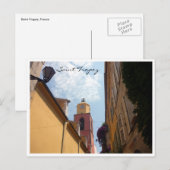 Saint-Tropez Turm Postkarte (Vorne/Hinten)