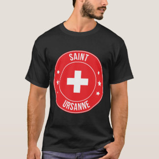 Saint Ursanne, Schweiz Stadt T-Shirt