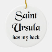 saint ursula coffee mug keramik ornament (Vorne)